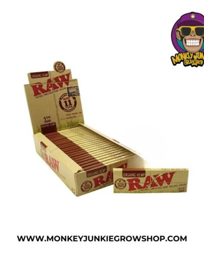 RAW ROLLING PAPERS 1 1/4 organico