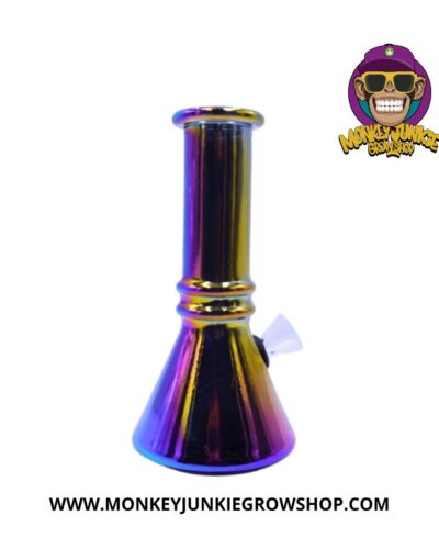 Mini Bong En Vidrio Piramide Tornasol