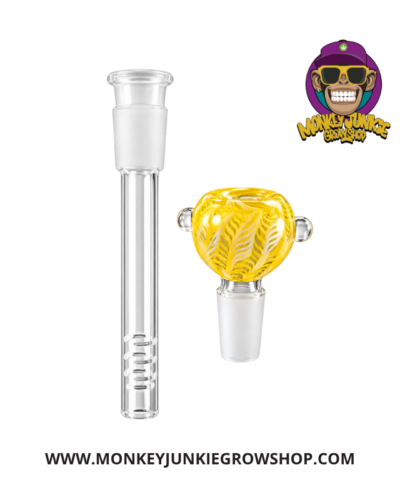 Bong Lineas Amarillas - 24cm
